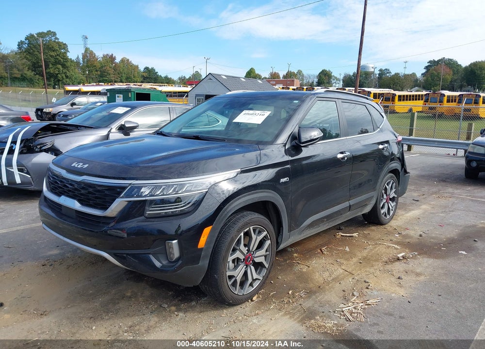 2022 KIA SELTOS SX TURBO VIN: KNDETCA21N7305570