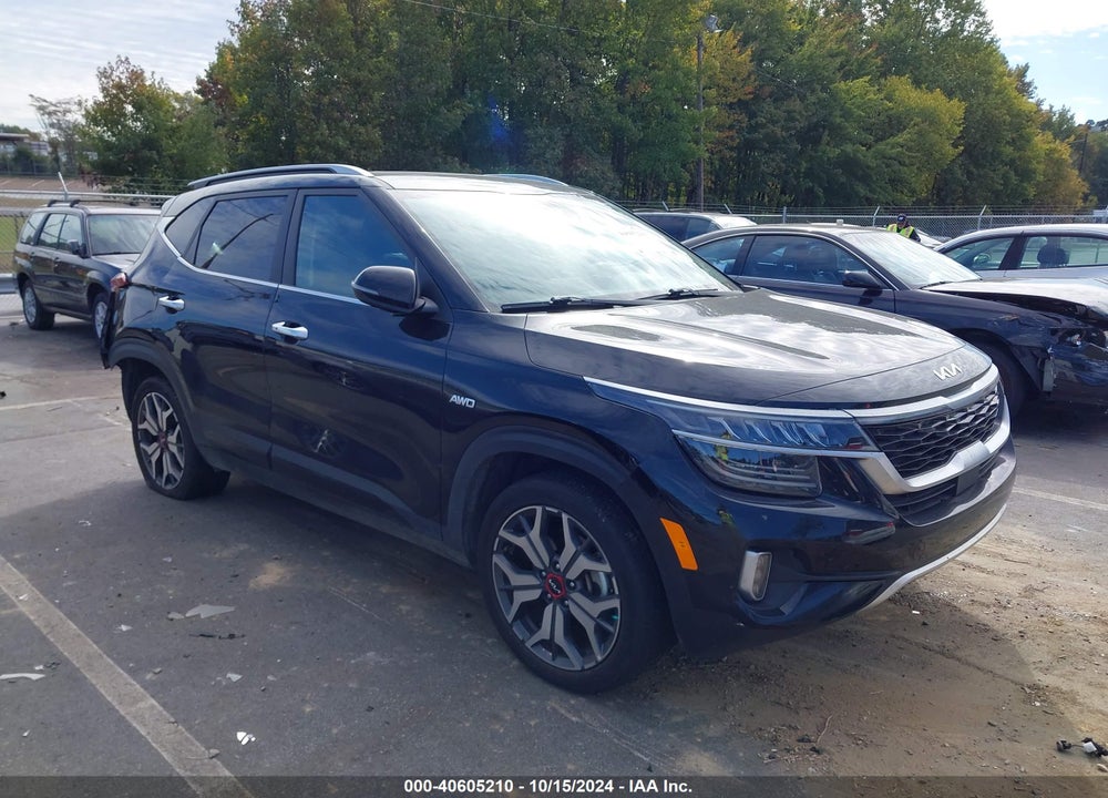 2022 KIA SELTOS SX TURBO VIN: KNDETCA21N7305570