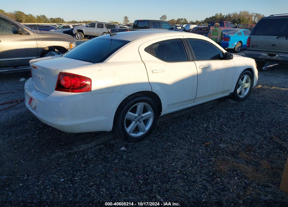 2013 DODGE AVENGER SE VIN: 1C3CDZAB3DN517926