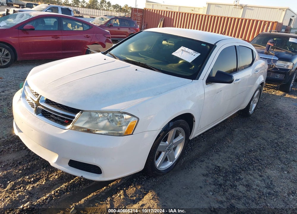 2013 DODGE AVENGER SE VIN: 1C3CDZAB3DN517926