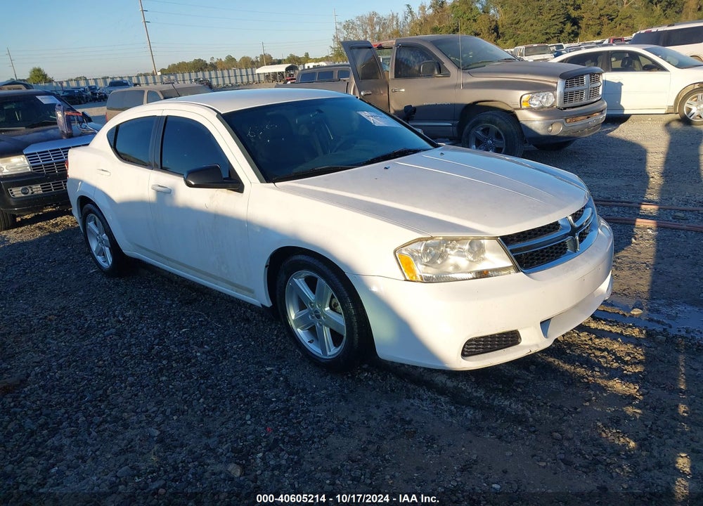 2013 DODGE AVENGER SE VIN: 1C3CDZAB3DN517926
