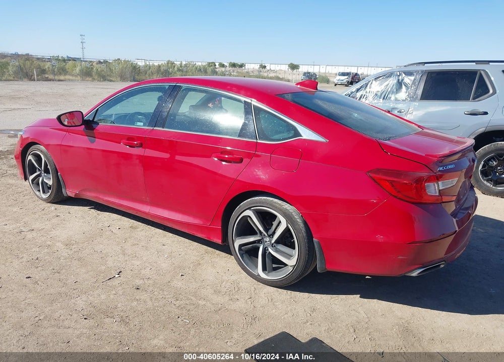 2020 HONDA ACCORD SPORT VIN: 1HGCV1F31LA027181
