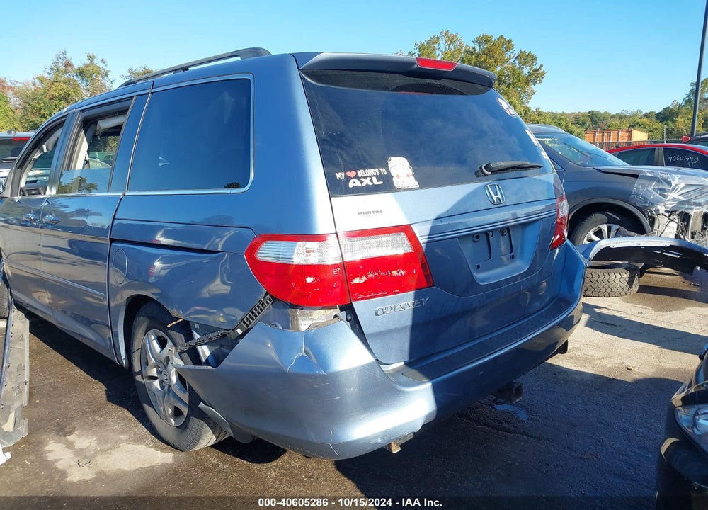 2006 HONDA ODYSSEY EX-L VIN: 5FNRL38616B127049