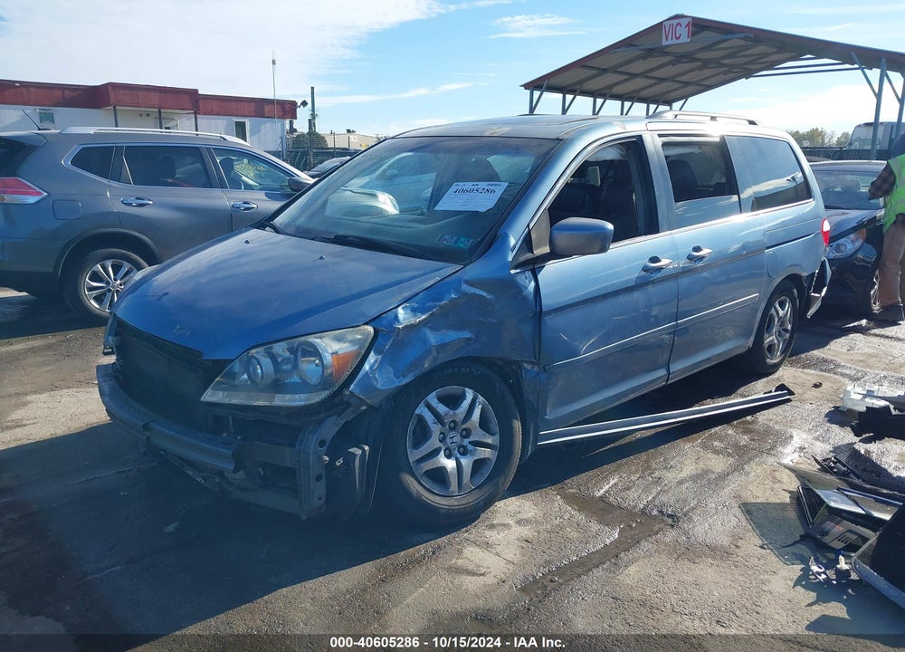 2006 HONDA ODYSSEY EX-L VIN: 5FNRL38616B127049
