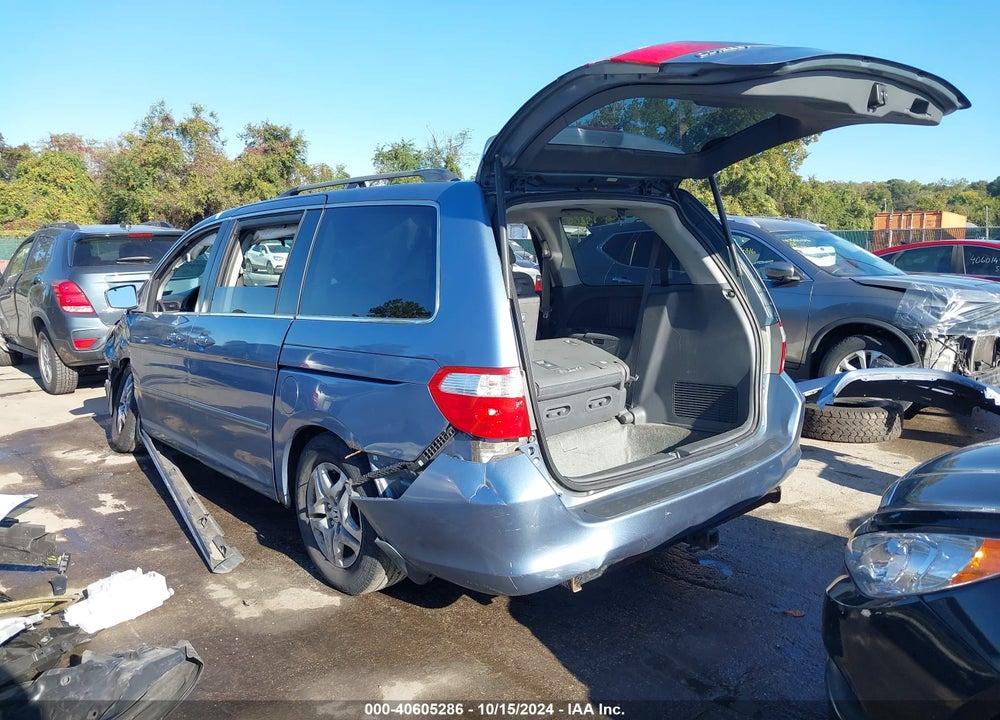 2006 HONDA ODYSSEY EX-L VIN: 5FNRL38616B127049