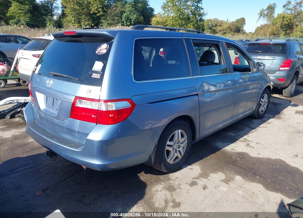 2006 HONDA ODYSSEY EX-L VIN: 5FNRL38616B127049
