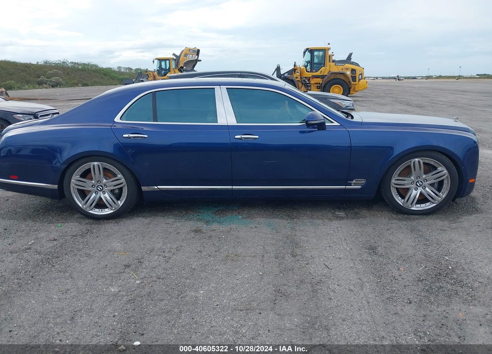 2014 BENTLEY MULSANNE VIN: SCBBB7ZH4EC018739