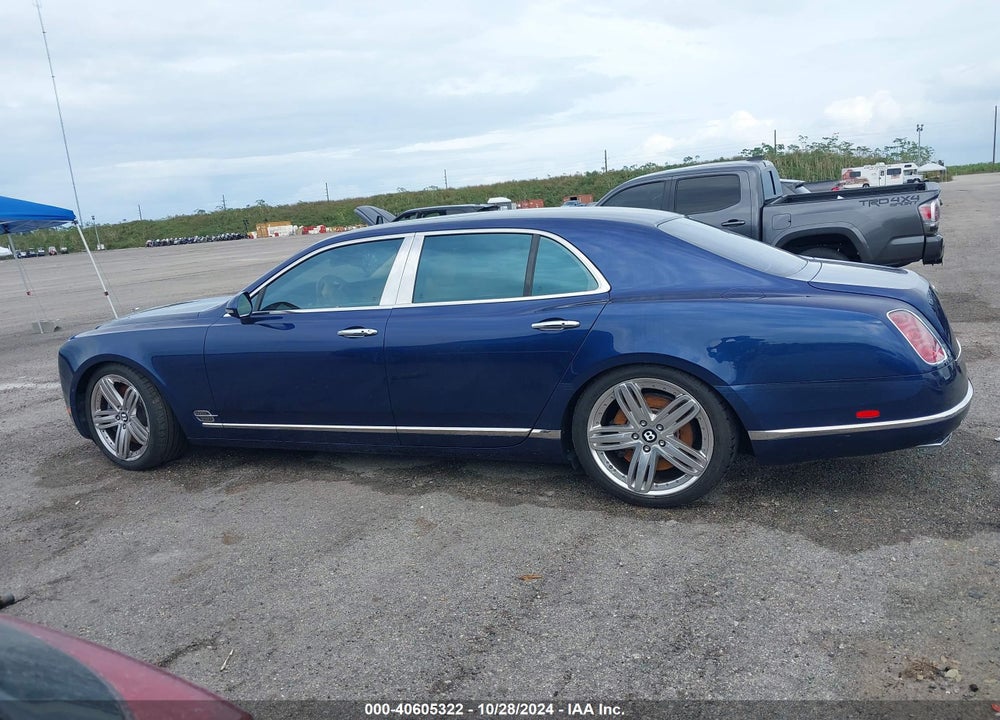 2014 BENTLEY MULSANNE VIN: SCBBB7ZH4EC018739