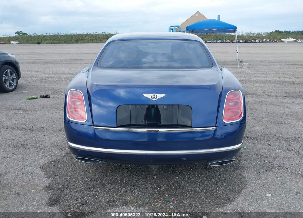 2014 BENTLEY MULSANNE VIN: SCBBB7ZH4EC018739