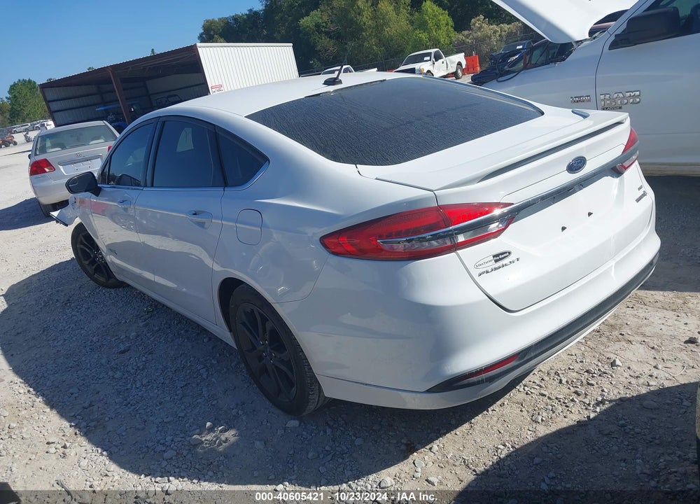 2018 FORD FUSION HYBRID SE VIN: 3FA6P0LU1JR138741