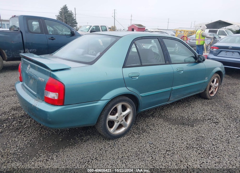 2001 MAZDA PROTEGE ES/LX VIN: JM1BJ226410402785