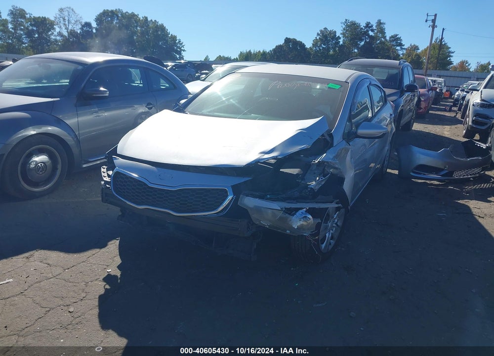 2016 KIA FORTE LX VIN: KNAFK4A65G5563117