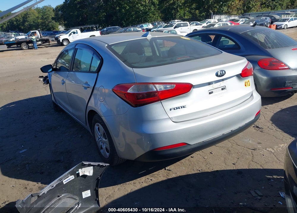 2016 KIA FORTE LX VIN: KNAFK4A65G5563117