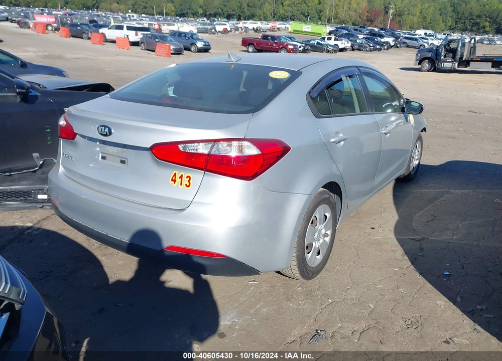 2016 KIA FORTE LX VIN: KNAFK4A65G5563117