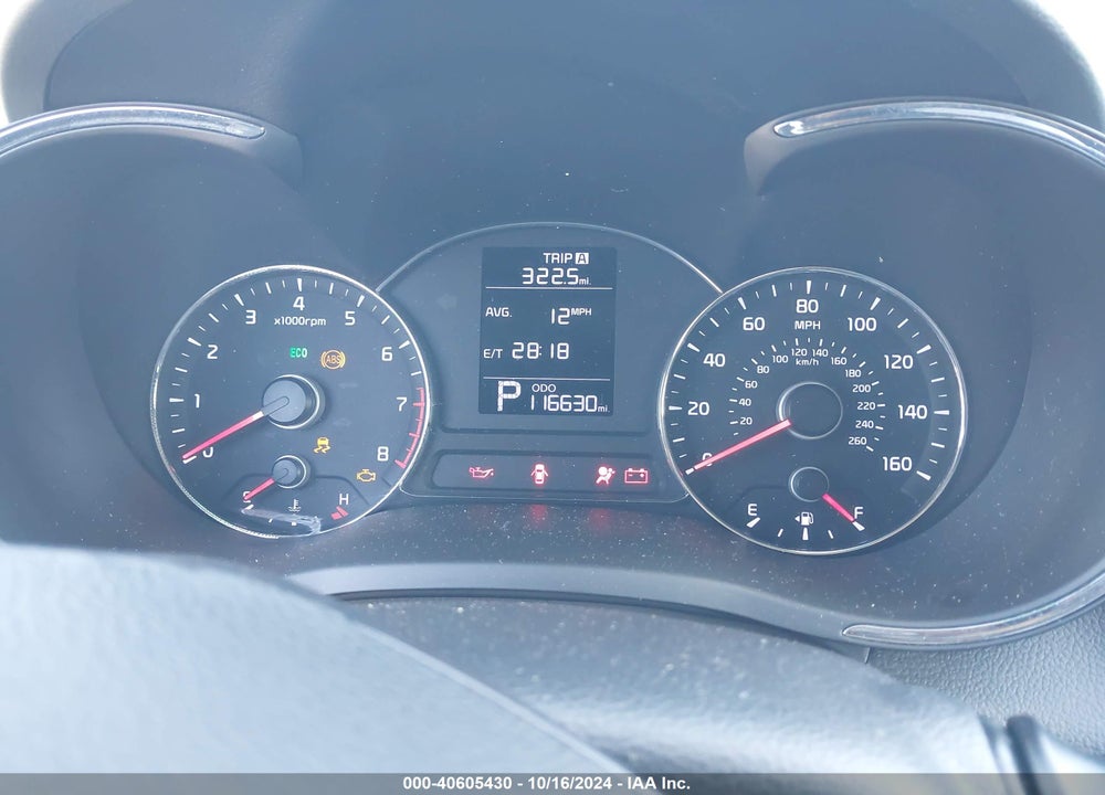 2016 KIA FORTE LX VIN: KNAFK4A65G5563117