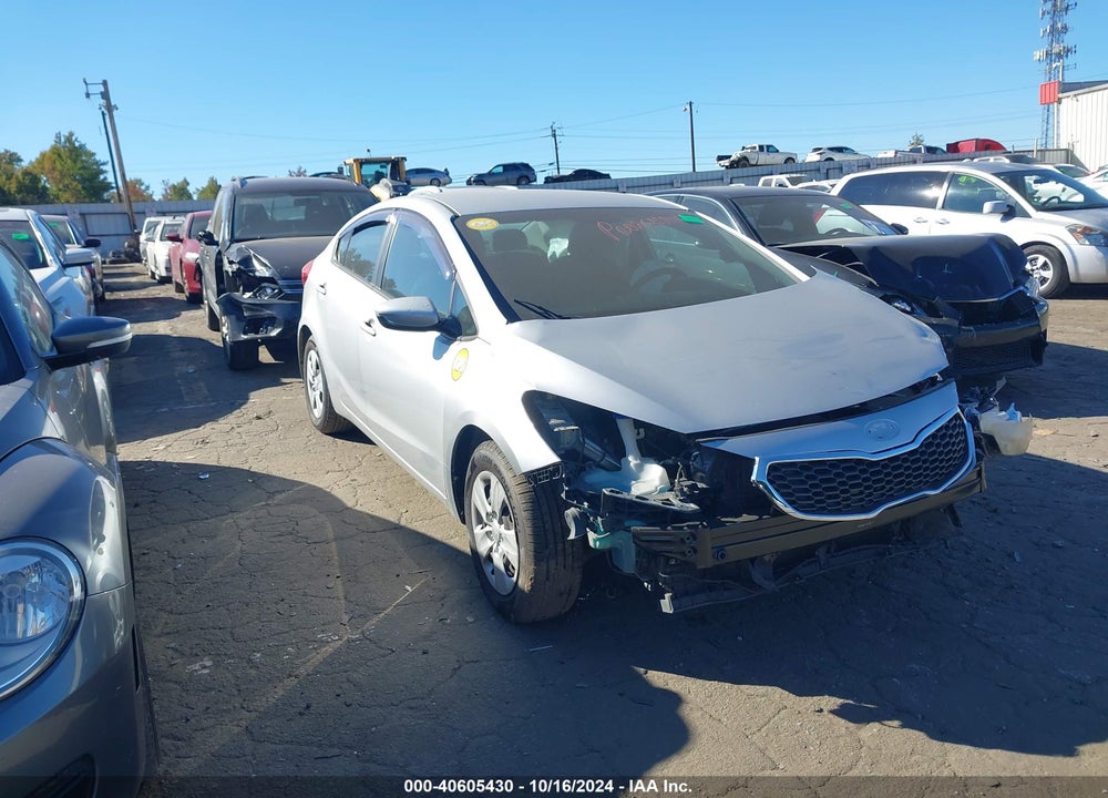 2016 KIA FORTE LX VIN: KNAFK4A65G5563117