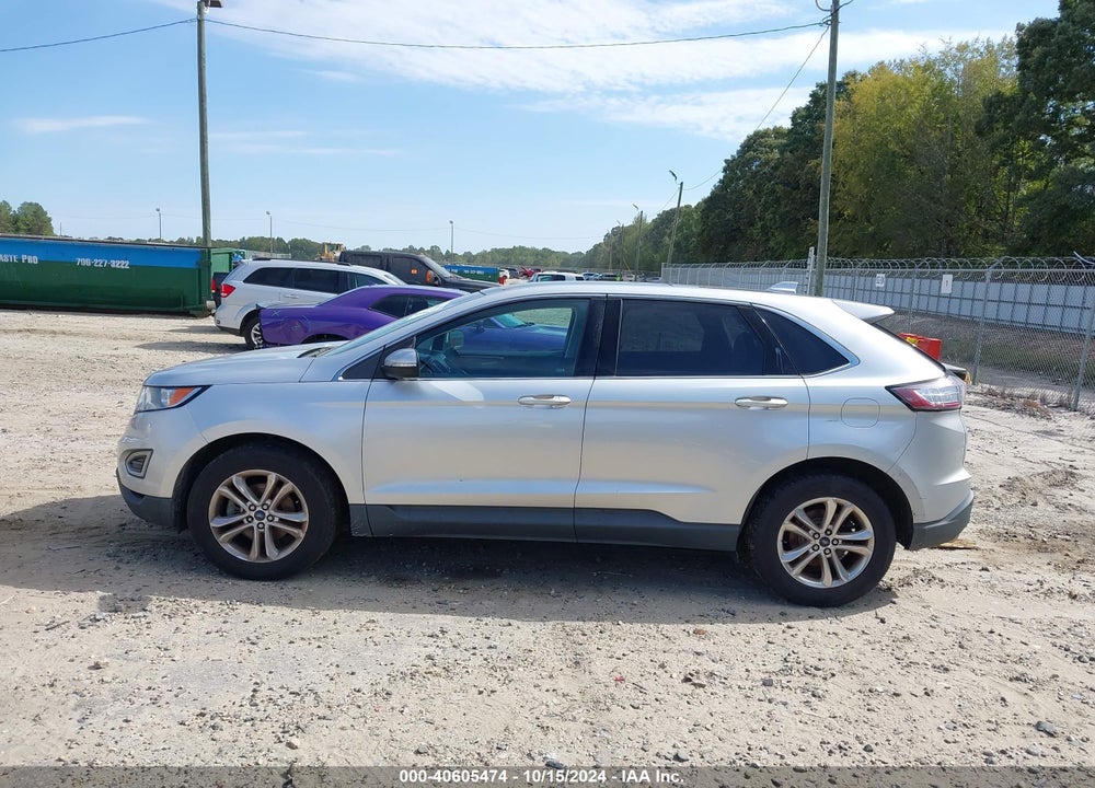 2015 FORD EDGE SEL VIN: 2FMTK3J9XFBB07758