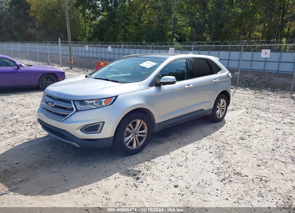 2015 FORD EDGE SEL VIN: 2FMTK3J9XFBB07758