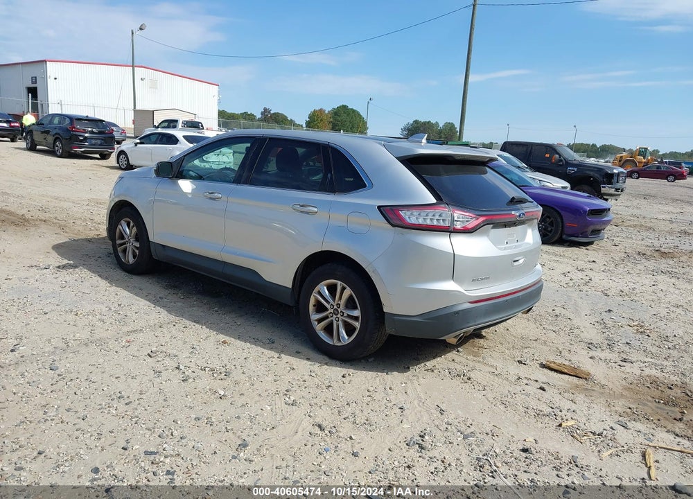 2015 FORD EDGE SEL VIN: 2FMTK3J9XFBB07758