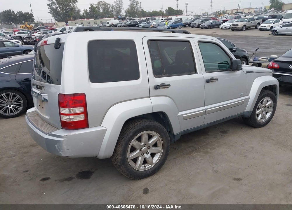 2012 JEEP LIBERTY SPORT VIN: 1C4PJLAK4CW166780