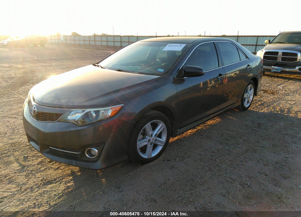 2012 TOYOTA CAMRY SE VIN: 4T1BF1FK5CU133237