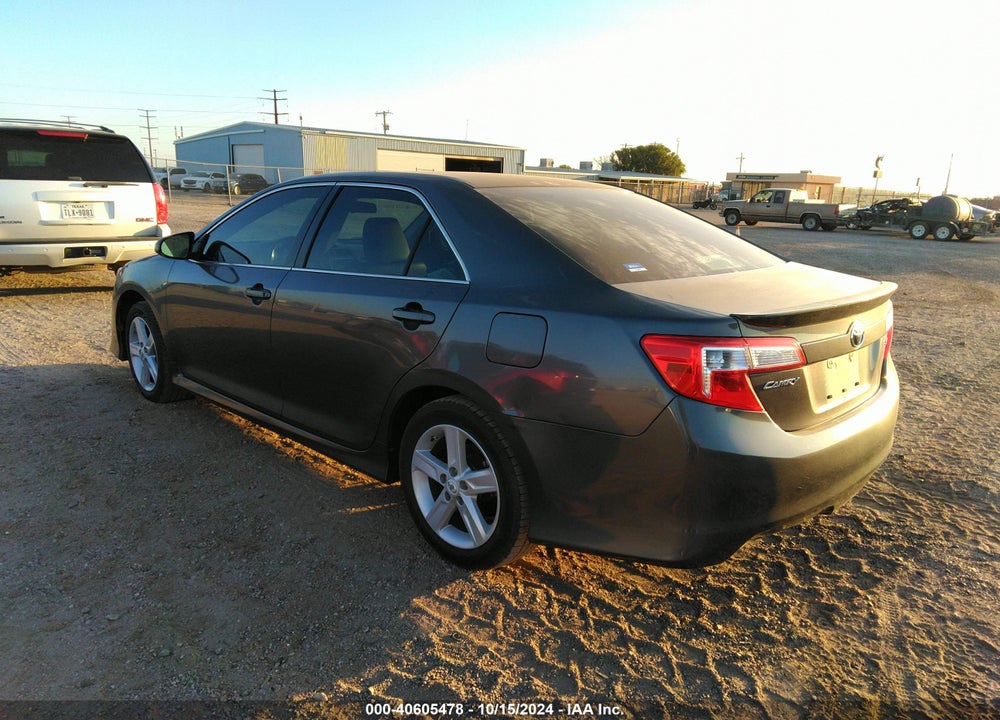 2012 TOYOTA CAMRY SE VIN: 4T1BF1FK5CU133237