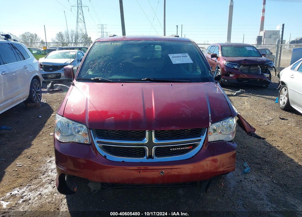 2017 DODGE GRAND CARAVAN SXT VIN: 2C4RDGCGXHR867405