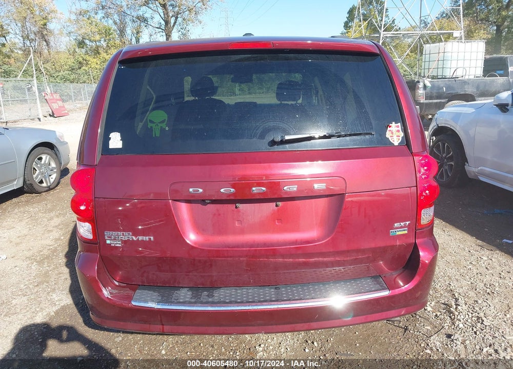 2017 DODGE GRAND CARAVAN SXT VIN: 2C4RDGCGXHR867405