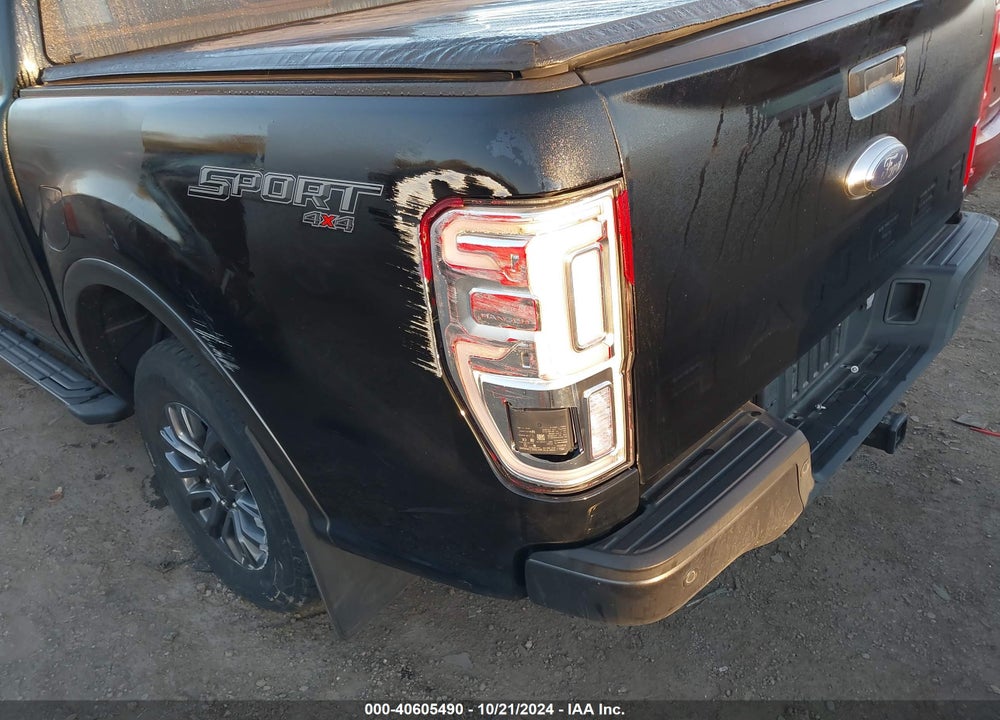 2021 FORD RANGER LARIAT VIN: 1FTER4FH5MLD39924