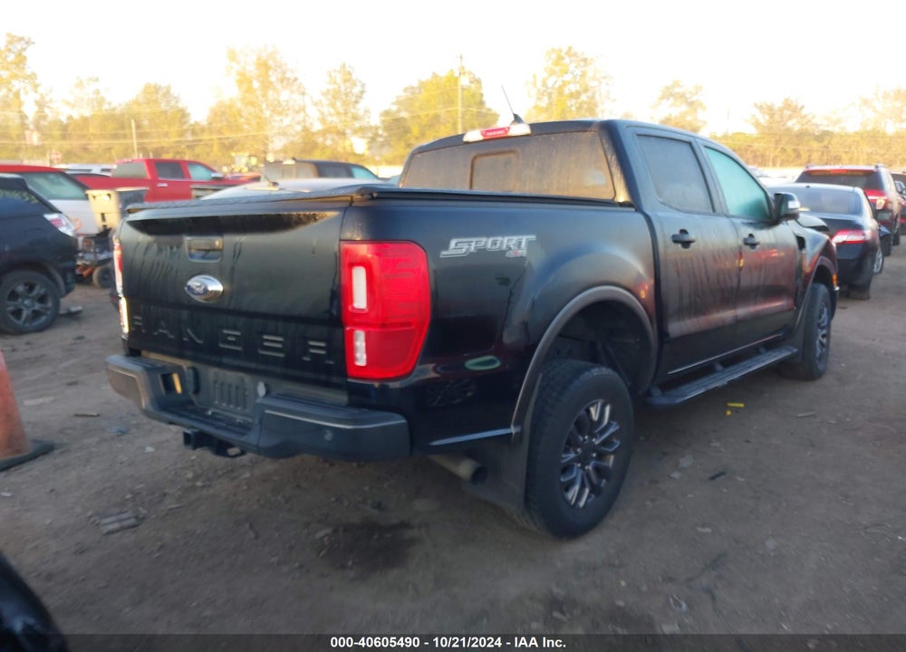 2021 FORD RANGER LARIAT VIN: 1FTER4FH5MLD39924