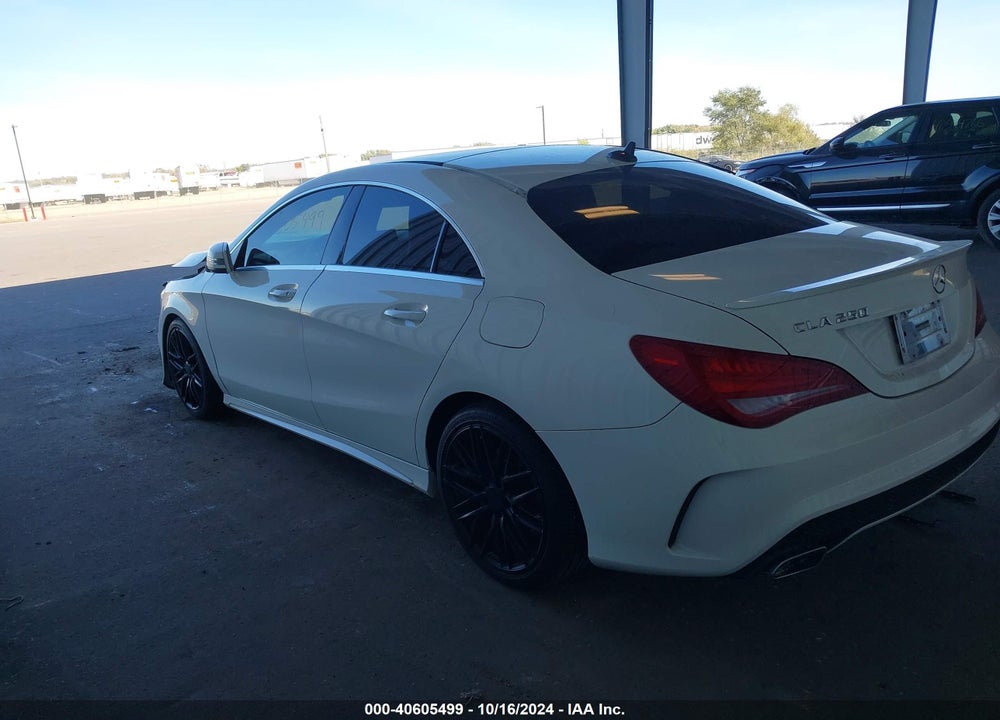 2016 MERCEDES-BENZ CLA 250 VIN: WDDSJ4EBXGN308299