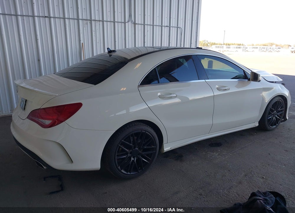2016 MERCEDES-BENZ CLA 250 VIN: WDDSJ4EBXGN308299