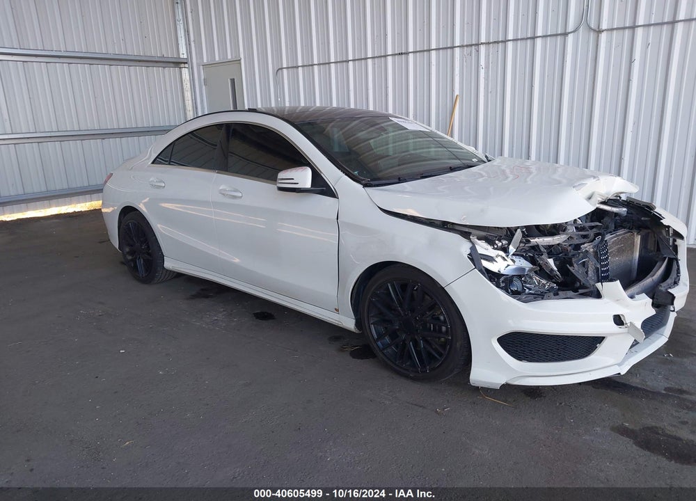 2016 MERCEDES-BENZ CLA 250 VIN: WDDSJ4EBXGN308299