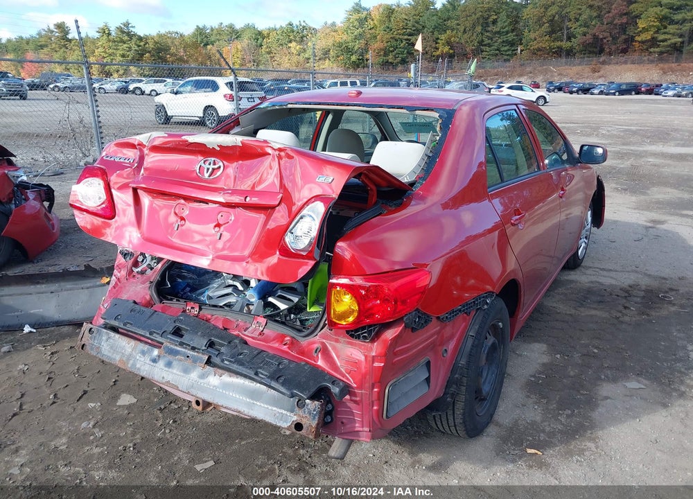 2010 TOYOTA COROLLA LE VIN: 2T1BU4EE7AC258340