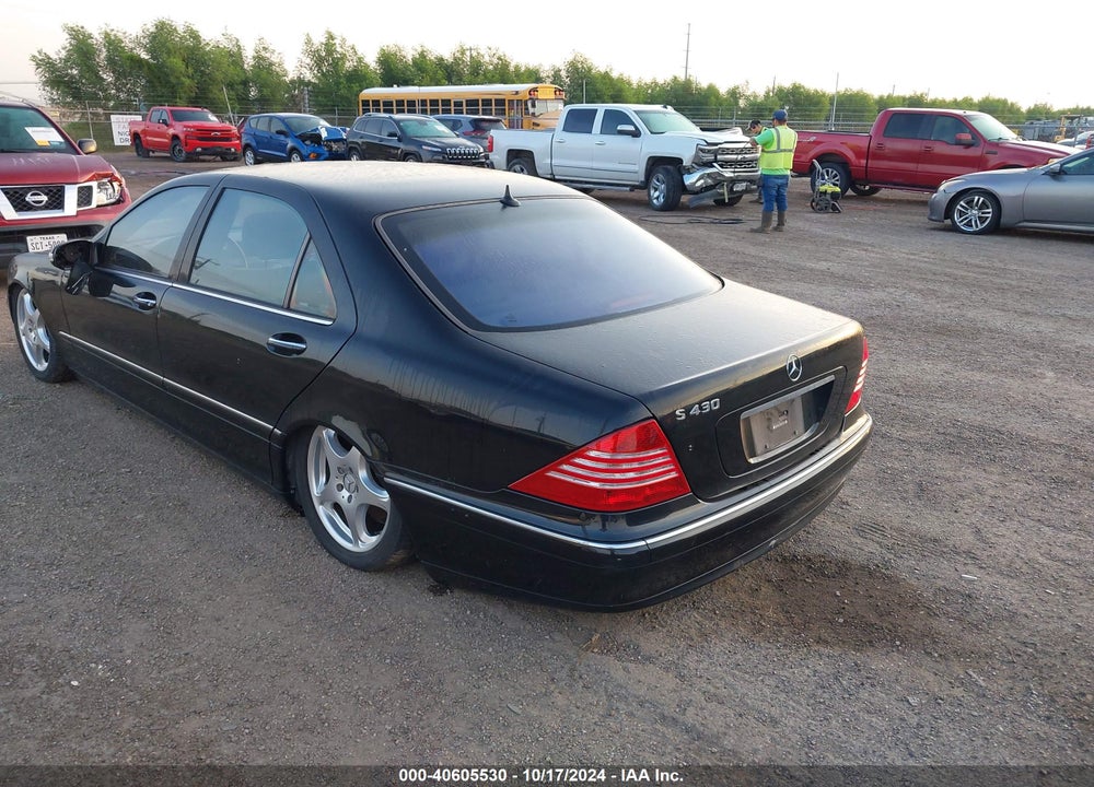 2004 MERCEDES-BENZ S 430 VIN: WDBNG70JX4A392034