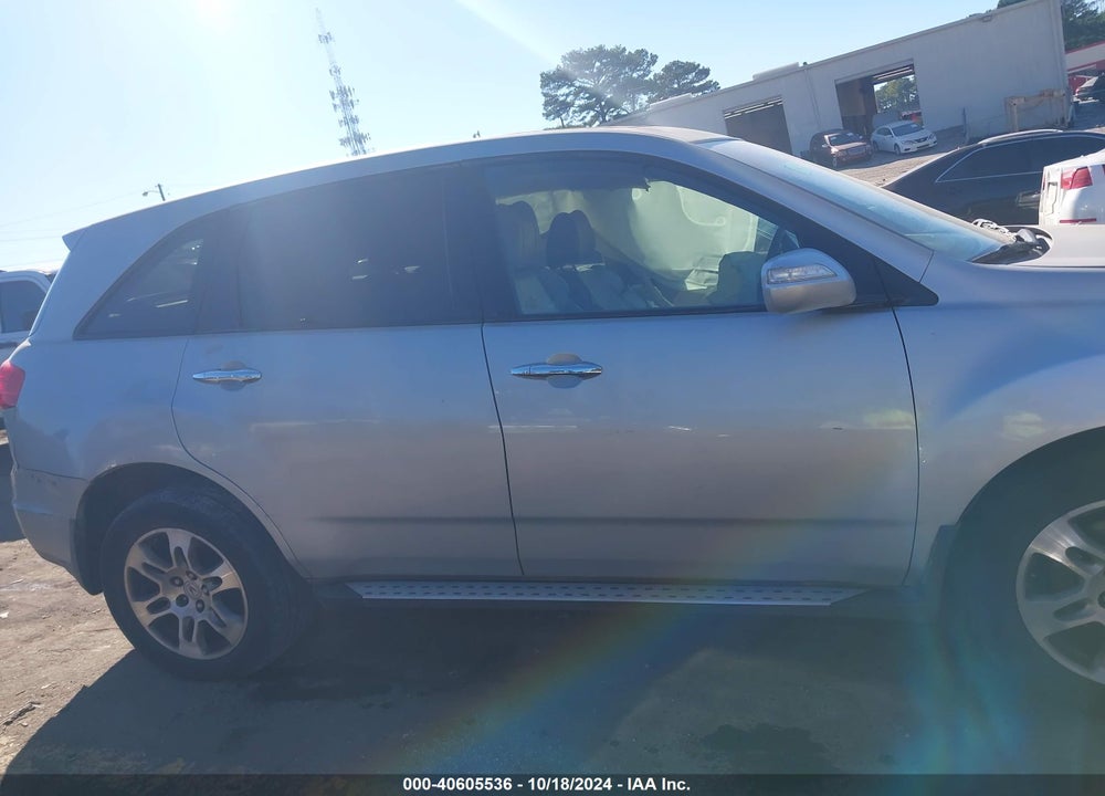 2009 ACURA MDX VIN: 2HNYD28249H518348