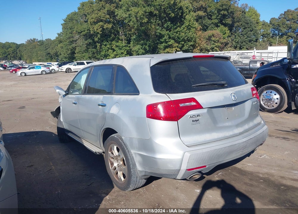 2009 ACURA MDX VIN: 2HNYD28249H518348