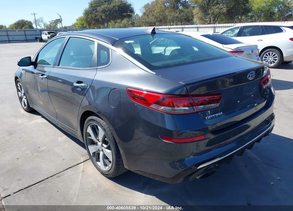 2019 KIA OPTIMA S VIN: 5XXGT4L34KG325870