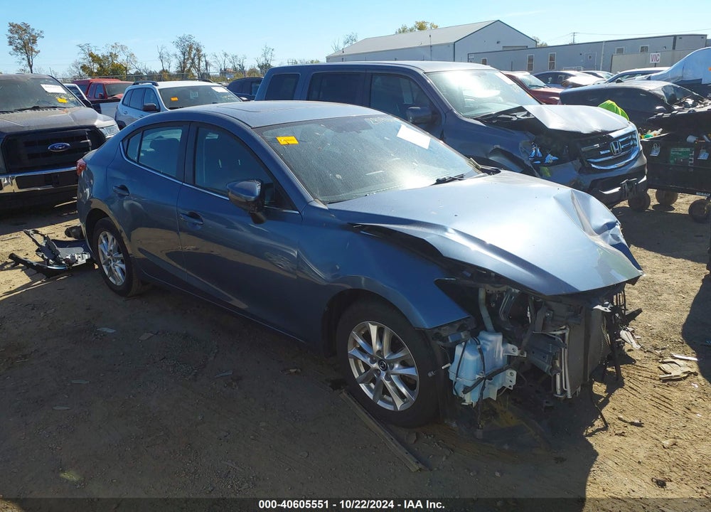2016 MAZDA 3 I TOURING VIN: 3MZBM1W75GM281966