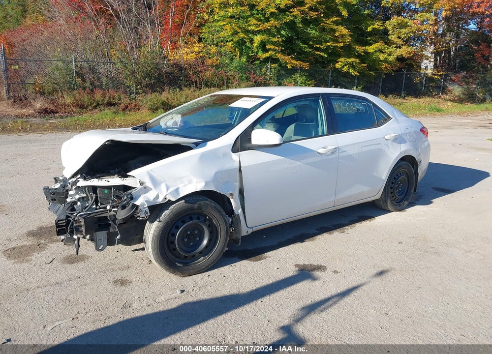2017 TOYOTA COROLLA LE VIN: 2T1BURHE5HC876422