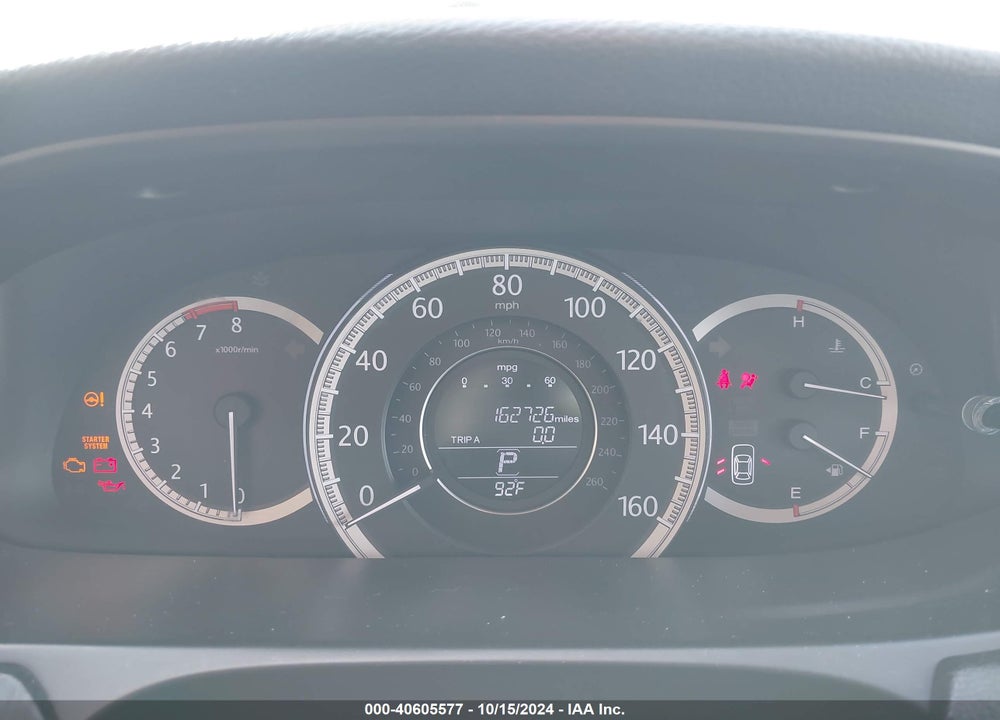 2013 HONDA ACCORD EX-L VIN: 1HGCR2F83DA136099