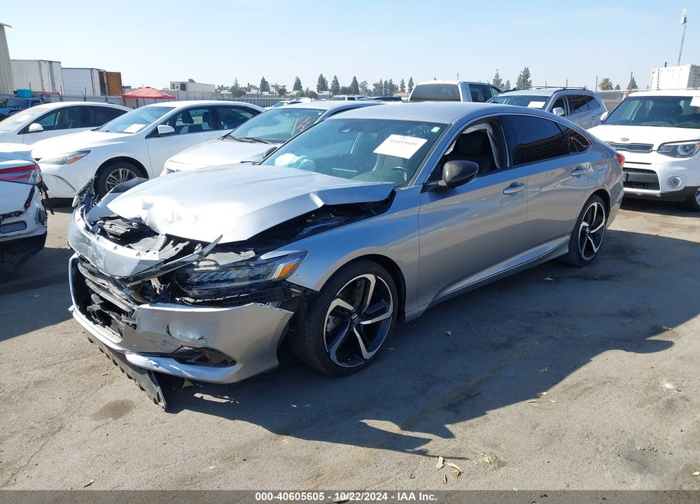 2022 HONDA ACCORD SPORT VIN: 1HGCV1F35NA019992