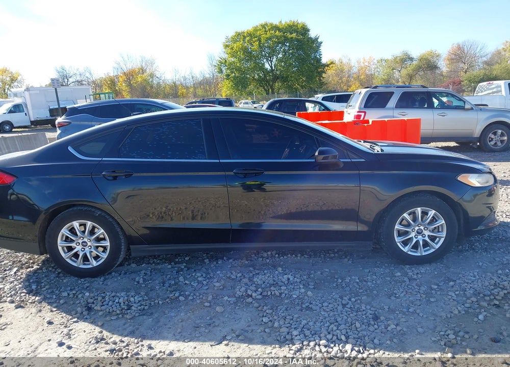 2016 FORD FUSION S VIN: 3FA6P0G77GR354865