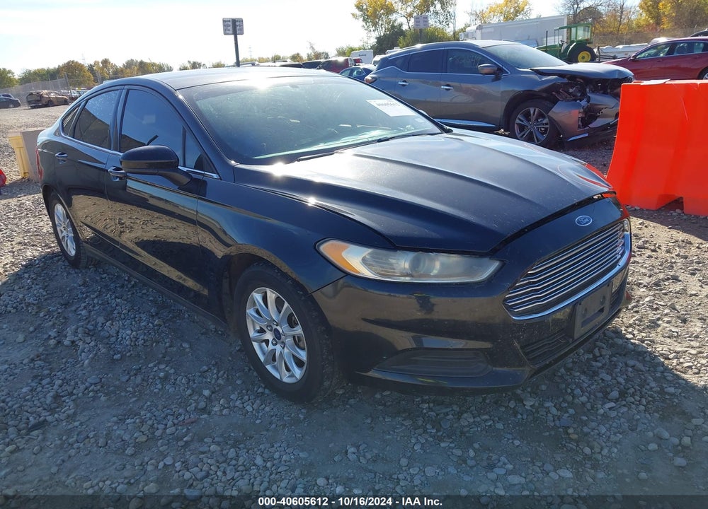 2016 FORD FUSION S VIN: 3FA6P0G77GR354865
