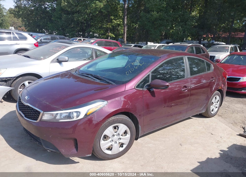 2017 KIA FORTE LX VIN: 3KPFK4A71HE010692