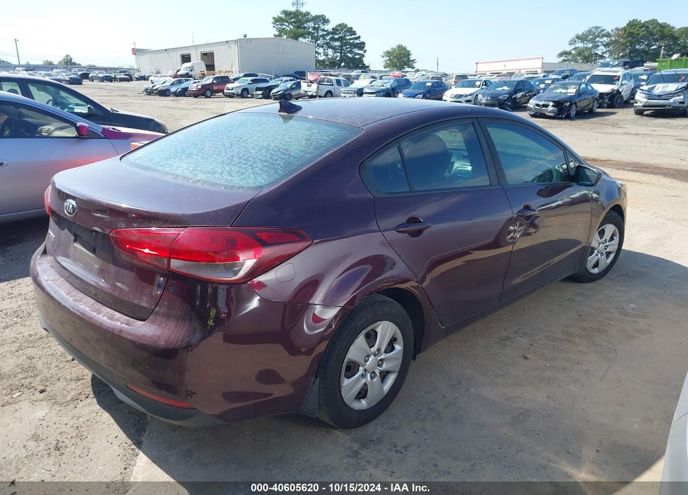2017 KIA FORTE LX VIN: 3KPFK4A71HE010692