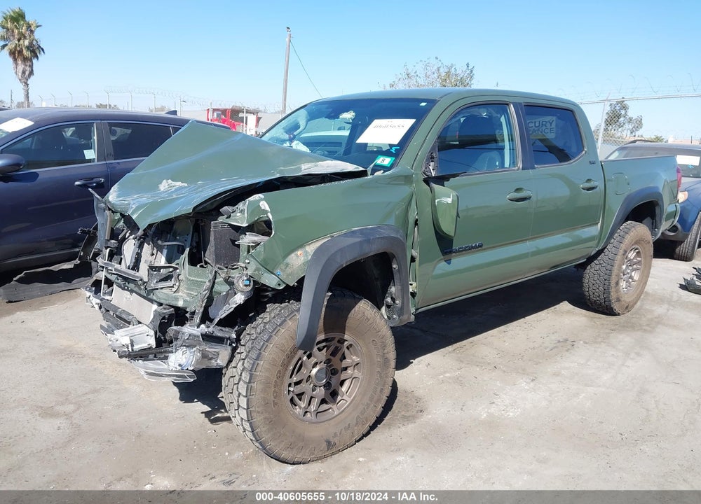 2022 TOYOTA TACOMA SR5 V6 VIN: 3TMCZ5AN4NM478341