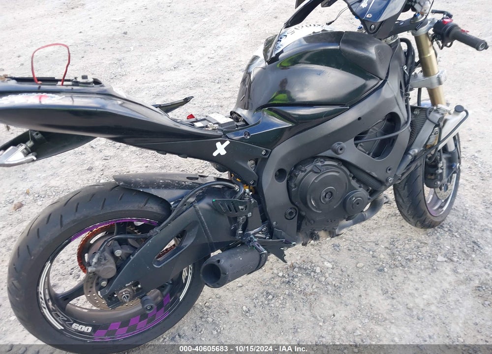 2007 SUZUKI GSX-R600 VIN: JS1GN7DA072101415
