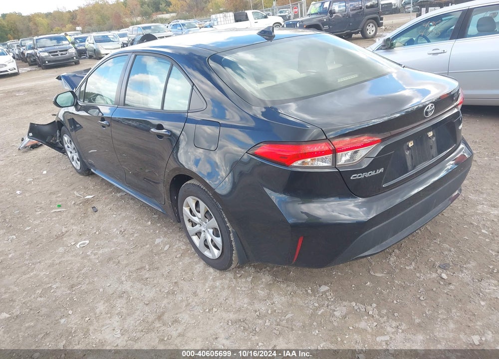 2020 TOYOTA COROLLA LE VIN: JTDEPRAE9LJ022626