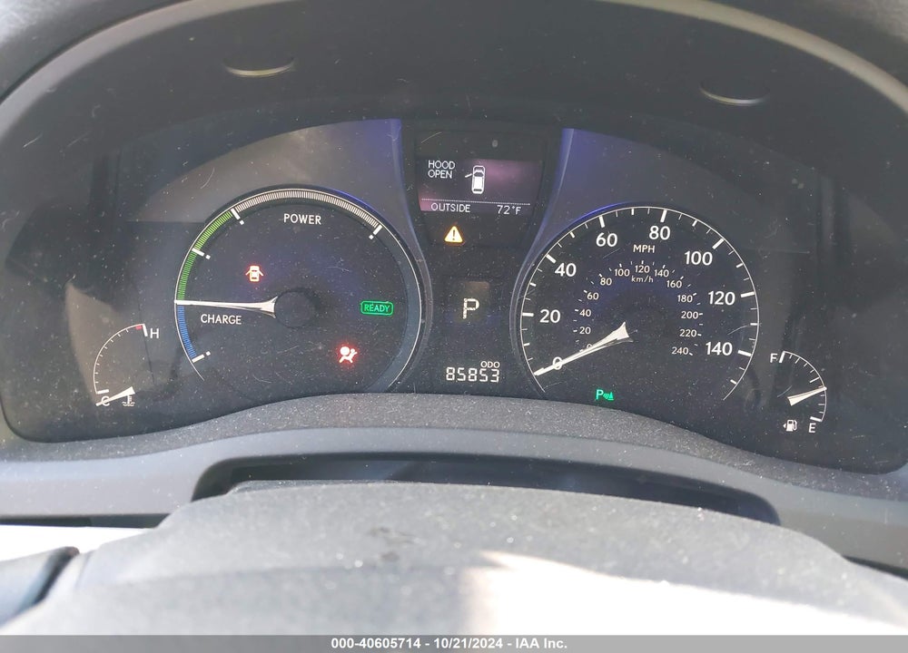 2011 LEXUS RX 450H VIN: JTJBC1BA6B2043998